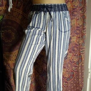 Blue Hippie Pants